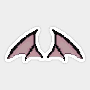 dragon wings pixelart Sticker